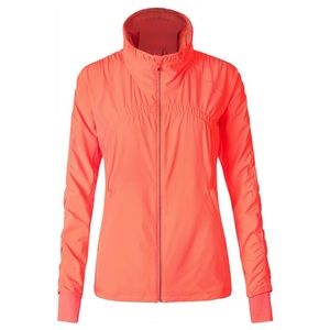 💥LIKE NEW💥 lululemon Neon Coral Gather Me Slightly Jacket - SIZE 8